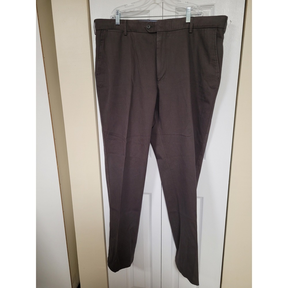 Ballin Mansfield Pants Mens 40x33 Brown Excellent Relaxed Pima Cotton Stretch